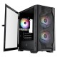 Корпус для ПК 1stPlayer D4-M-BK-2F1P-1F1