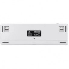 Клавіатура Aula F108 Pro Reaper Switch USB/Bluetooth/2.4G White (6978080501318) - Фото
