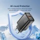 Зарядний пристрій Essager USB-A QC3.0 45 W black (ECT45W-RPB01-Z)