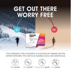 Картка пам'яті Silicon Power 32 GB microSD class10 UHS-I A1 V10 Elite COLOR (SP032GBSTHBV1V20SP) - Фото