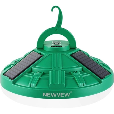 Фонарь NEWVEW NV-E968 30W Solar Panel 4800mAh Green (NWVW-NV-E968-GN)