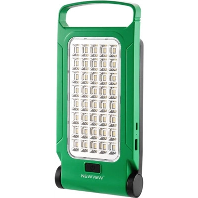 Фонарь NEWVEW NV-Y09-A Solar Panel 4000mAh Green (NWVW-NV-Y09-A-GN)