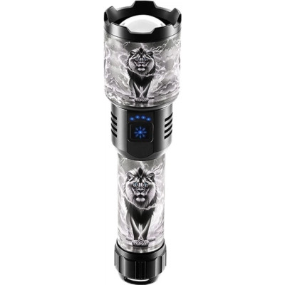 Фонарь NEWVEW NV-K20-Lion 5000mAh Black (NWVW-NV-K20-LION-BK)