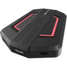 Концентратор Meetion USB-C 6-in-1 3xUSB + 2xUSB-C + 3.5mm black (MT-AP015-A) - Фото