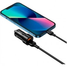 Зарядний пристрій XO 2xUSB 12 W black (CC48.black) - Фото