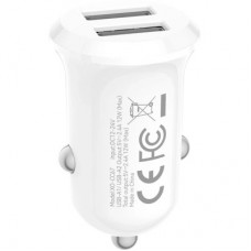 Зарядний пристрій XO 2xUSB 12 W white (CC67.white) - Фото