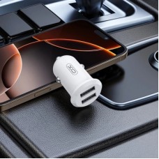 Зарядний пристрій XO 2xUSB 12 W white (CC67.white) - Фото