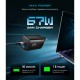 Зарядное устройство Armorstandart 2xUSB-C + 1xUSB 67W GaN black (ARM88384) Зарядное устройство Armorstandart 2xUSB-C + 1xUSB 67W GaN black (ARM88384)