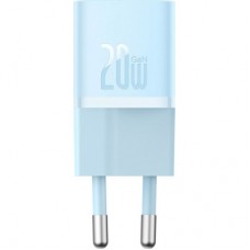 Зарядний пристрій Baseus USB-C PD20W GaN blue (CCGN050103) - Фото
