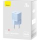 Зарядное устройство Baseus USB-C PD20W GaN blue (CCGN050103)