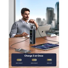 Павербанк для ноутбука QOOVI PD 100W 20000mah Power Bank - Фото