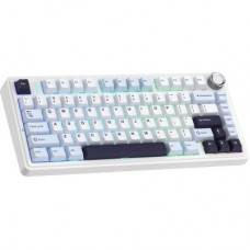 Клавіатура Aula F75 Pink Switch USB UA White (6978080504883) Клавіатура Aula F75 Pink Switch USB UA White (6978080504883) - Фото
