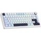 Клавиатура Aula F75 Pink Switch USB UA White (6978080504883) Клавиатура Aula F75 Pink Switch USB UA White (6978080504883)