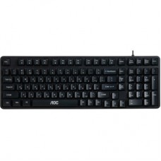 Клавиатура AOC GK116B LED USB UA Black (GK116B/97) - Фото
