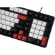 Клавиатура AOC GK116H1 LED USB UA White/Red/Black (GK116H1/97) Клавиатура AOC GK116H1 LED USB UA White/Red/Black (GK116H1/97)