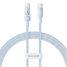 Дата кабель USB-C to USB-C 1.0m 100W blue Baseus (1167203)