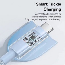 Дата кабель USB-C to USB-C 1.0m 100 W blue Baseus (1167203) - Фото