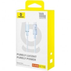 Дата кабель USB-C to USB-C 1.0m 100 W blue Baseus (1167203) - Фото