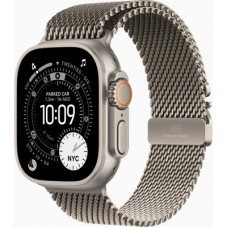 Смарт-годинник Apple Watch Ultra 3 GPS + Cellular 49mm Natural Titanium Case with Natural Titanium Milanese Loop - Me (MEWY4QP/A) - Фото