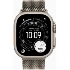 Смарт-годинник Apple Watch Ultra 3 GPS + Cellular 49mm Natural Titanium Case with Natural Titanium Milanese Loop - Me (MEWY4QP/A) - Фото