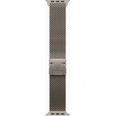 Смарт-годинник Apple Watch Ultra 3 GPS + Cellular 49mm Natural Titanium Case with Natural Titanium Milanese Loop - Me (MEWY4QP/A) - Фото