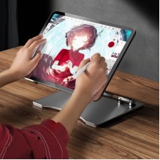 Підставка для ноутбука RTAKO RS-CP75A Dual-Layer Carbon Steel Laptop Stand (6930539527331) - Фото