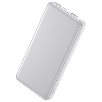 Батарея універсальна Anker 10000 mAh 22.5W Built-In USB-C Cable White (A110DH21)