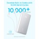 Батарея універсальна Anker 20000 mAh 22.5W Built-In USB-C Cable White (A110EH21)