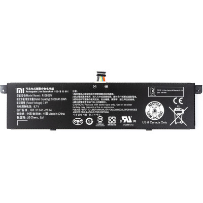 Акумулятор для ноутбука Xiaomi R13B02W (Mi Book Air 13.3"), 5230 mAh (40 Wh), 4cell, 7.6V, Li-ion (A71064)