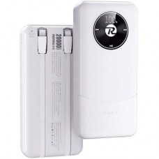 Батарея універсальна Remax 20000 mAh, 22.5W, Black (RPP-38 / 45364 / White)