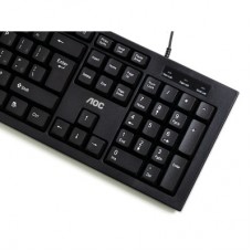 Комплект AOC KM160B USB UA Black (KM160B/97) - Фото