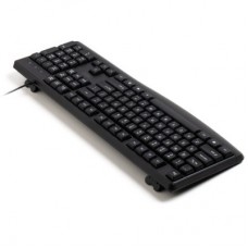 Клавіатура AOC KB120B USB UA Black (KB120B/97) - Фото