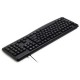 Комплект AOC KM170B USB UA Black (KM170B/97)