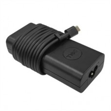 Блок живлення до ноутбука Dell 65 W USB-C AC Adapter with Power Cord — Europe (450-BFFL) - Фото