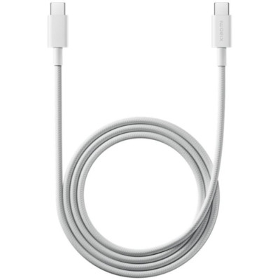 Дата кабель USB-C to USB-C 1.0m 6A braided white Xiaomi (1169403)