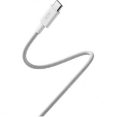 Дата кабель USB-C to USB-C 2.0m 6A braided white Xiaomi (1169400) - Фото