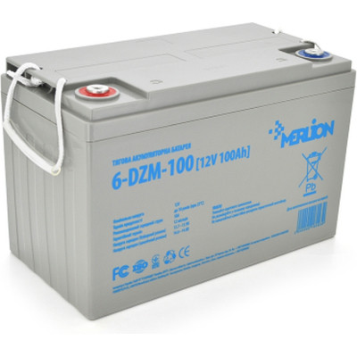 Батарея до ДБЖ Merlion 6-DZM-100, 12 V 100 Ah (6-DZM-100)