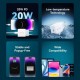 Зарядний пристрій Vention 1xUSB-C PD20W + cable USB-C to Lightning white (G17W0-EU)