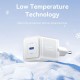 Зарядний пристрій Vention 1xUSB-C PD20W GaN + cable USB-C to USB-C white (TZ-FEPW0-EU-01)