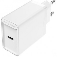 Зарядний пристрій Vention 1xUSB-C PD20W QC4.0 white (FADW0-EU) - Фото