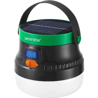 Фонарь NEWVEW NV-E938 150W Solar Panel 7800mAh Green (NWVW-NV-E938-GN)