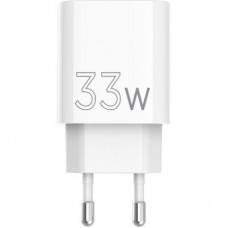 Зарядний пристрій Sigma 1xUSB-C PD33W + 1xUSB QC 3.0 GaN X-power PS33-01 white (4827798527719) - Фото