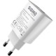 Зарядний пристрій Sigma 1xUSB-C PD33W + 1xUSB QC 3.0 GaN X-power PS33-01 white (4827798527719)