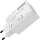 Зарядний пристрій Sigma 2xUSB-C PD65W + 1xUSB QC 3.0 GaN X-power PS65-01 white (4827798637715)