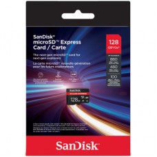 Картка пам'яті SanDisk 128 GB microSDXC class 10 UHS-I U3 A1 Express (SDSQXFN-128G-GN4NN) Картка пам'яті SanDisk 128 GB microSDXC class 10 UHS-I U3 A1 Express (SDSQXFN-128G-GN4NN) - Фото