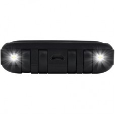 Батарея універсальна AURA NRG10 10000 mAh Black (PBANRG10B) - Фото