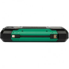 Батарея універсальна AURA NRG-30SE ARM SOLAR 30000mAh Wireless charging Green (PBANRG30SEG) - Фото