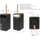 Батарея універсальна AURA NRG-P100 100000mAh 22.5W Black (PBANRG-P100B)