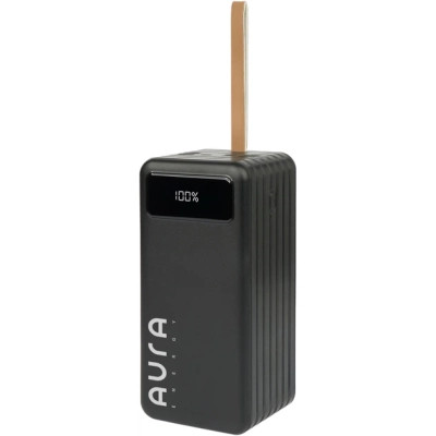 Батарея універсальна AURA NRG-P80 8000 mAh 22.5 W Black (PBANRG-P80B)