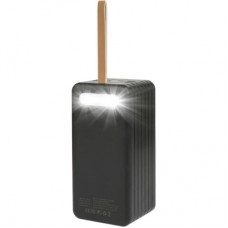 Батарея універсальна AURA NRG-P80 8000 mAh 22.5 W Black (PBANRG-P80B) - Фото